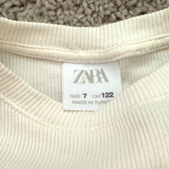 Zara long sleeve tees size 7 - Picture 3 of 4